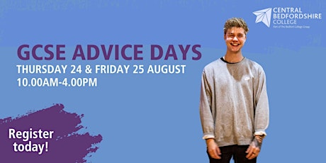 Central Bedfordshire College GCSE Advice Days primary image