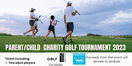 Parent/Child Charity Golf Tournament 2023