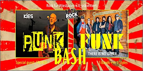 Hauptbild für PUNK FUNK BASH mit KIES (Tribute to Punk’n’Rock), THERE IS NO OTHER (Mother’s Finest Tribute)