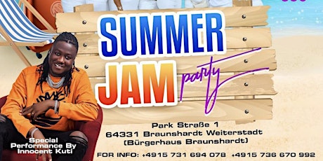 Summer Jam Party with Innocent Kuti