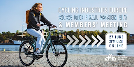 Image principale de Cycling Industries Europe 2023 General Assembly & Members' Meeting