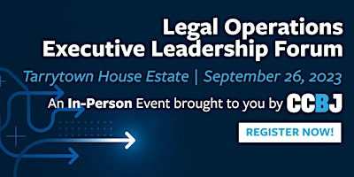 3rd Annual Legal Operations  Executive Leadership 