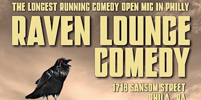 Image principale de Comedy Open Mic Night at The Raven Lounge