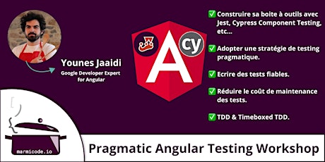 Workshop Pragmatic Angular Testing  | 3 Jours | Français primary image