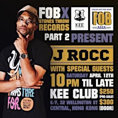 FOB x Stones Throw Records Present: J Rocc Part 2! primary image