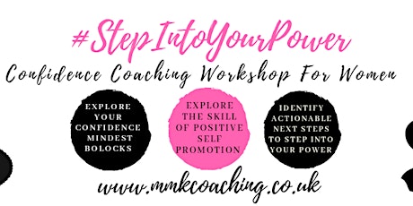 'Step Into Your Power!' Womens Confidence Workshop  primary image