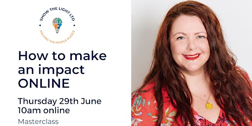 How to make an impact online with Helen Clarke primary image