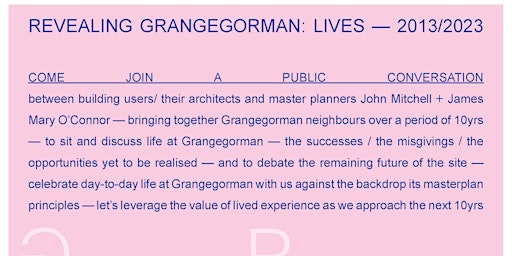 Revealing Grangegorman: Lives 2013-2023 primary image