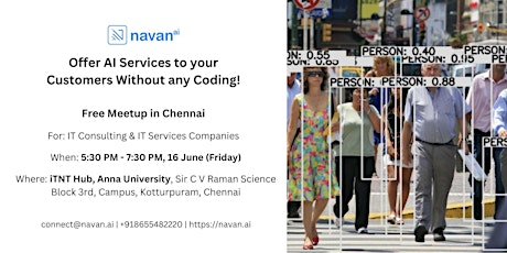 Chennai Meetup: Add AI to your Business Offerings