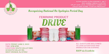 Feminine Product Drive