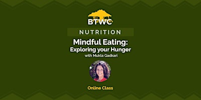 Mindful Eating: Exploring your Hunger primary image