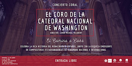 Imagen principal de Concierto Coral - CORO DE LA CATEDRAL NACIONAL DE WASHINGTON