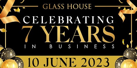 Glasshouse Interior Anniversary Party