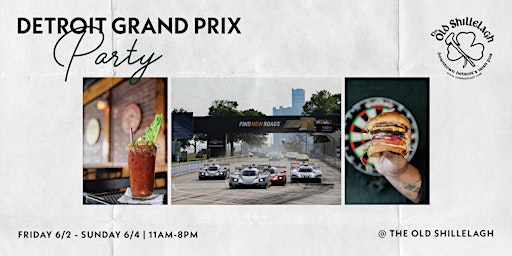 Detroit Grand Prix Party primary image