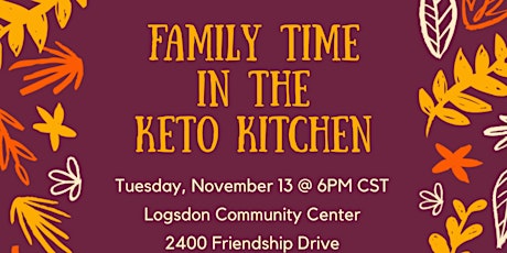 Family Time in the Keto Kitchen primary image