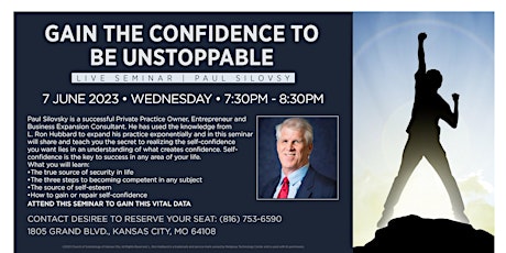 Gain The Confidence to be Unstoppable -  free live business seminar
