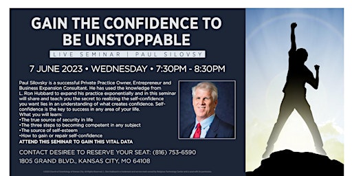 Immagine principale di Gain The Confidence to be Unstoppable -  free live business seminar 