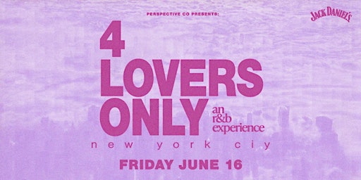 4 Lovers Only: New York City primary image
