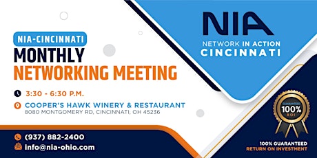 Network In Action - CINCINNATI: Monthly Networking Meeting