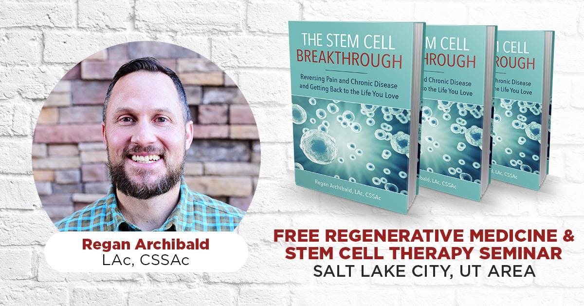 FREE Regenerative Stem Cell Seminar for Pain Relief-Salt Lake City 11/14-AM