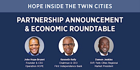HOPE Inside the Twin Cities: Partnership Announcement & Roundtable