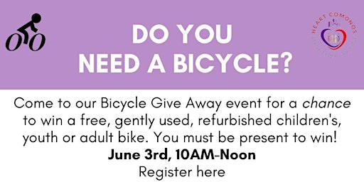 Bicycle 'Give-Away’ Day