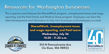 SharedWork, Unemployment taxes and wage reporting, Paid Family and Medical