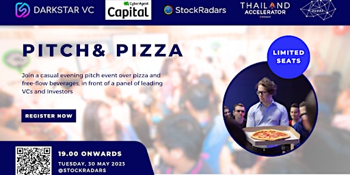 Pitch & Pizza" - the ultimate startup pitch event