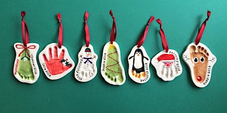 Baby/toddler clay Christmas decoration imprint workshop BS3, (£20 plus booking fee) primary image