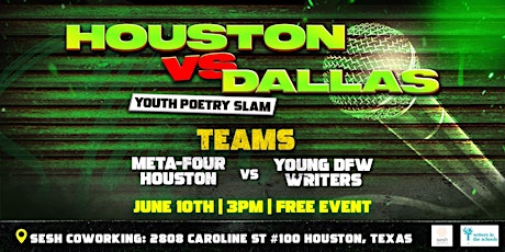 Houston v Dallas Youth Poetry Slam