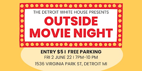 Outside Movie Night Experience