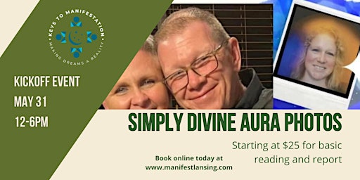 Aura Photos with Simply Divine kickoff! primary image