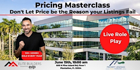 Pricing Masterclass-Don't Let Price be the Reason your Listings Fail