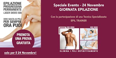 EPILAZIONE PROGRASSIVA PERMANENTE - LASER DIODO 808 EPILAZIONE PROGRASSIVA PERMANENTE - LASER DIODO 808
