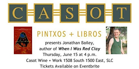 Pintxos + Libros presents Jonathan Bailey