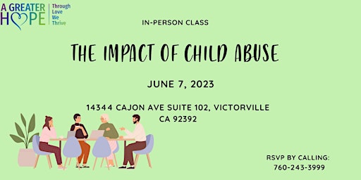 FREE In-Person Class: The Impact of Child Abuse