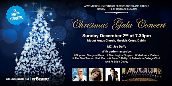Christmas Gala Concert in Aid of Trócaire