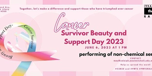 Cancer Survivor Beauty & Support Day 2023 primary image