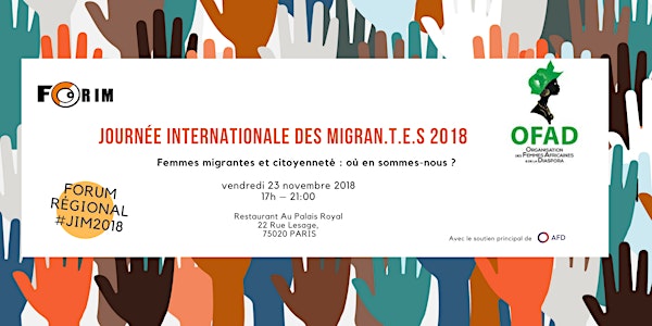 Femmes migrantes et citoyenneté : où en sommes-nous ? ~Journée internationa...