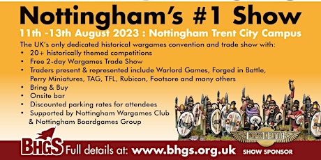 Imagen principal de 2023 Britcon Trade Show 12-13 August, Nottingham Trent Uni