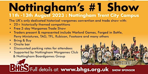 Image principale de 2023 Britcon Trade Show 12-13 August, Nottingham Trent Uni