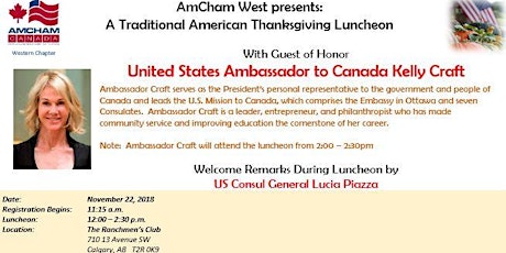 AmCham ... American Thanksgiving Luncheon