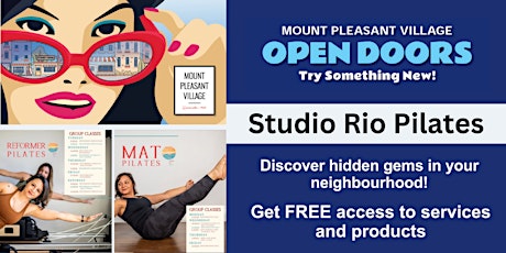 Mount Pleasant Village Open Doors - Studio Rio Pilates