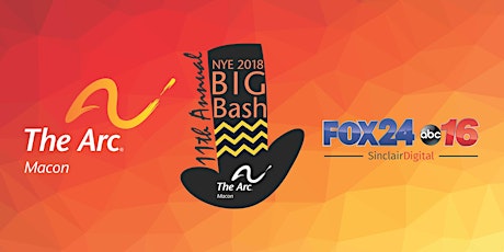 11th Annual NYE BIG Bash, Presented By: The Arc Macon & WGXA primary image
