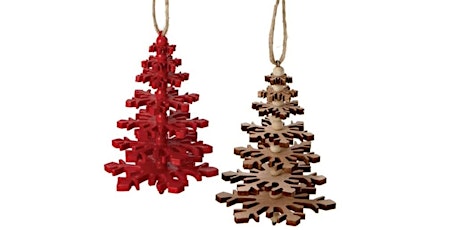 Make your Own Lasercut Christmas Ornament! primary image