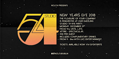 NoLIta Presents: Studio 54 NYE Party primary image