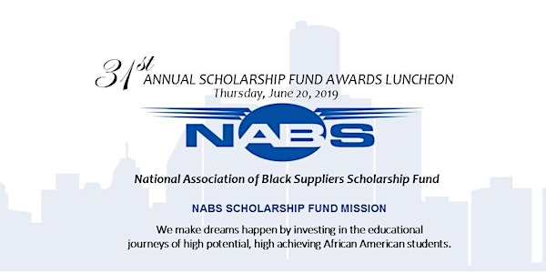 NABS 31st Annual Scholarship Fund Awards Luncheon