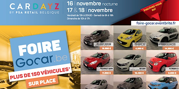 Foire Gocar.be