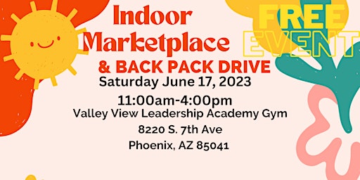 Indoor Marketplace and Backpack drive primary image