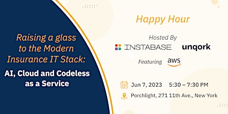 Cheers to Modern Insurance IT Stack: AI, Cloud & Codeless as a Service! 